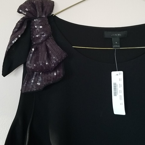 J Crew sequin shoulder top - Picture 2 of 5
